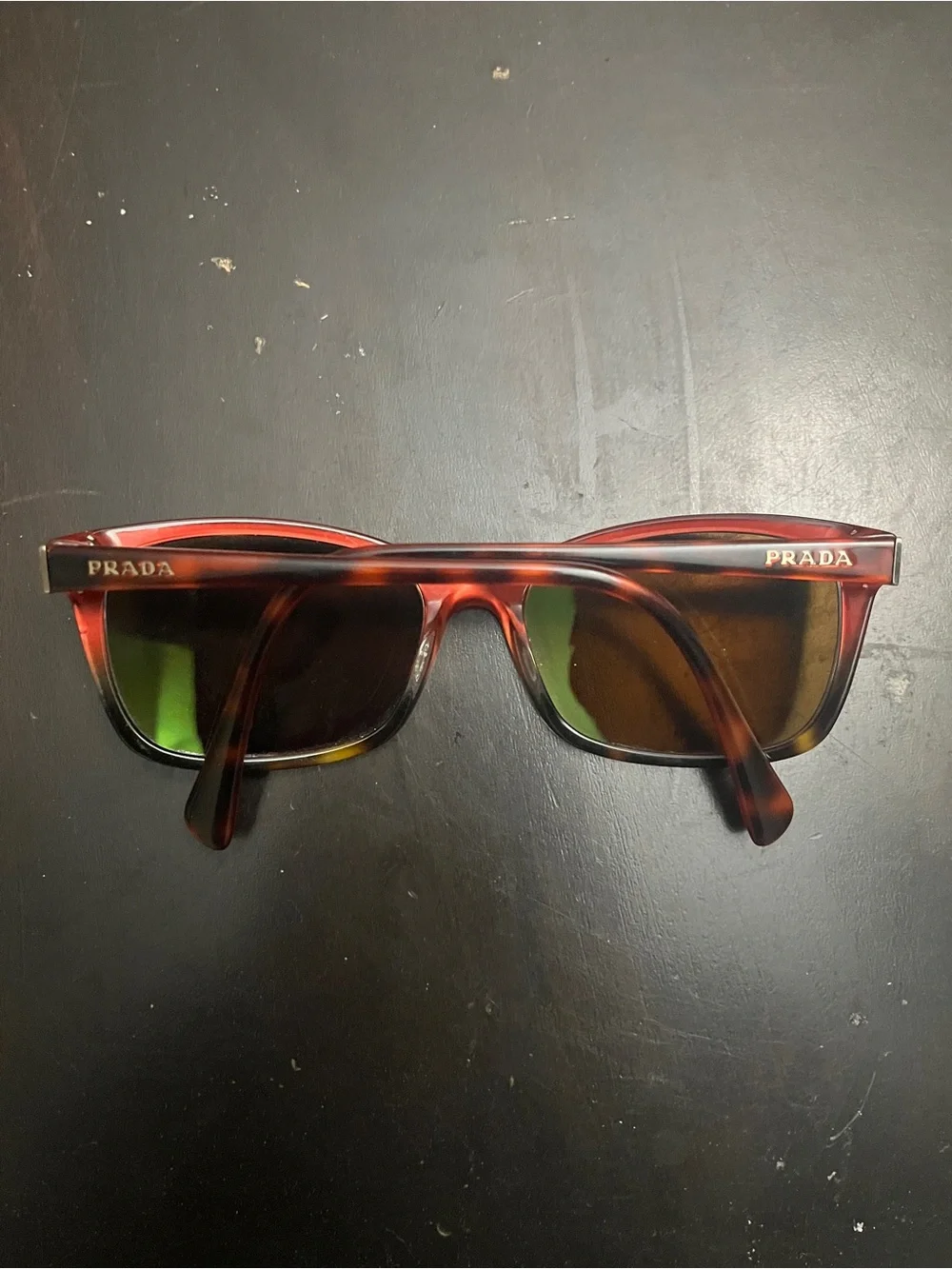 Prada Tortoiseshell Frame with Brown Lenses Women's Sunglasses